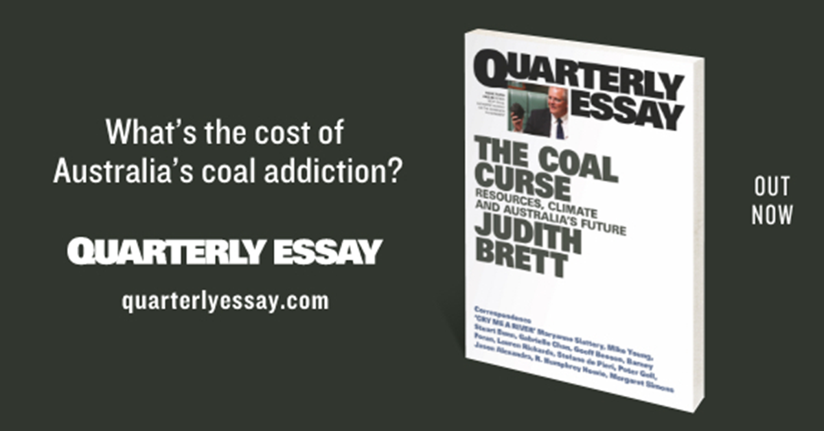 Quarterly essay coal picture