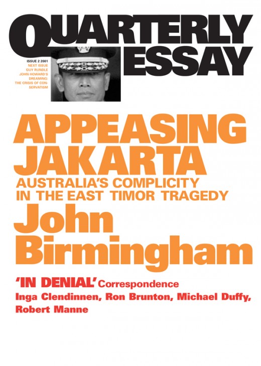 Appeasing Jakarta Appeasing Jakarta