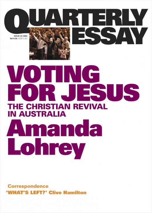 Voting for Jesus Voting for Jesus