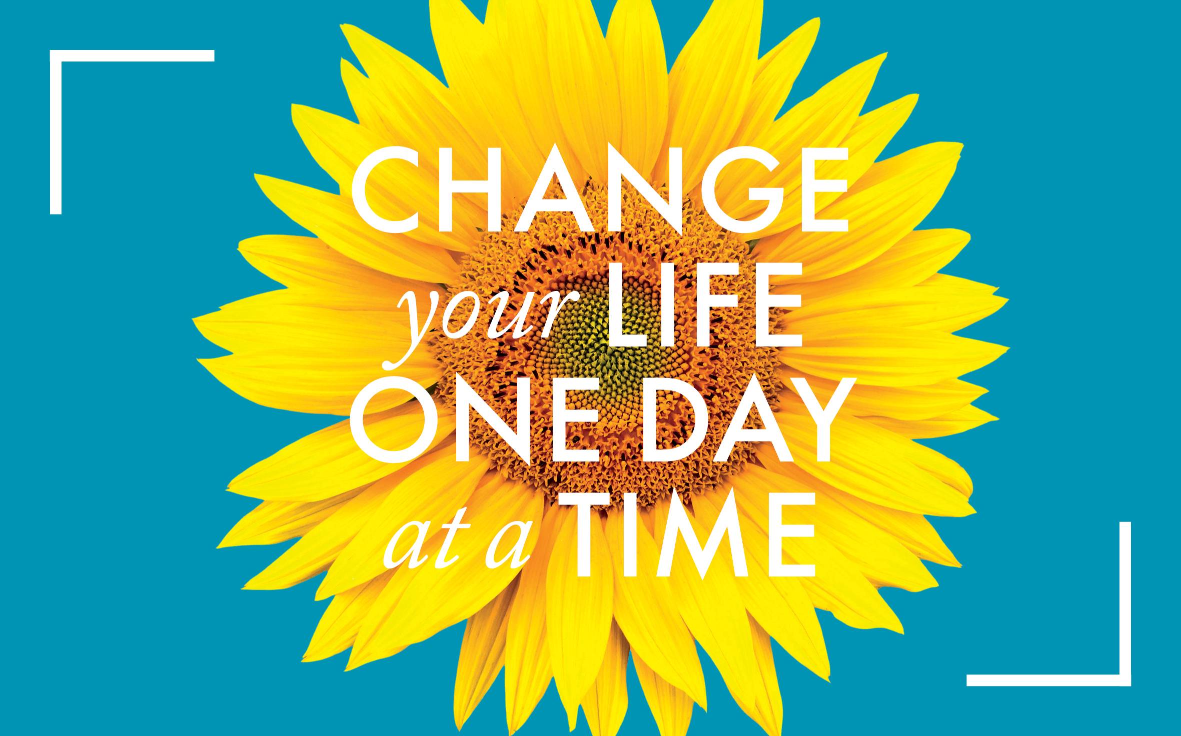 Want to Change Your Life One Day at a Time? Want to Change Your Life One Day at a Time?
