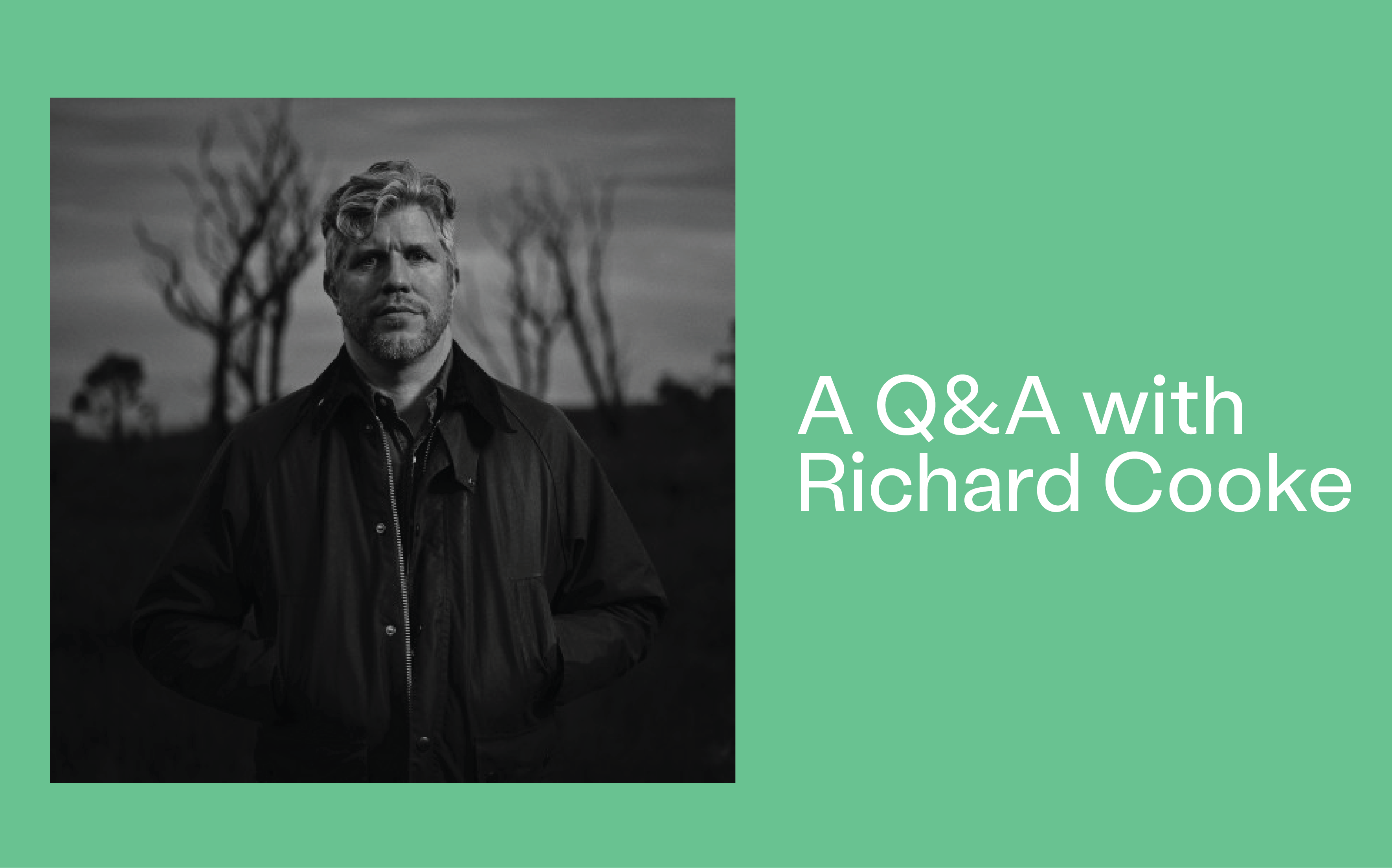 Q&A with Richard Cooke, author of The Last Best Place on the Internet