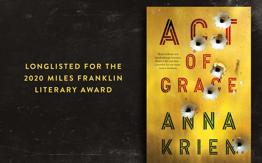 Act of Grace is longlisted for Miles Franklin Literary Award