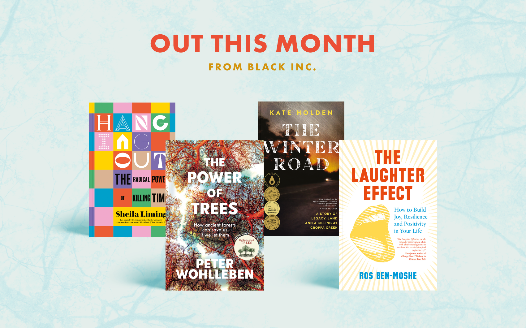 April new releases from Black Inc.