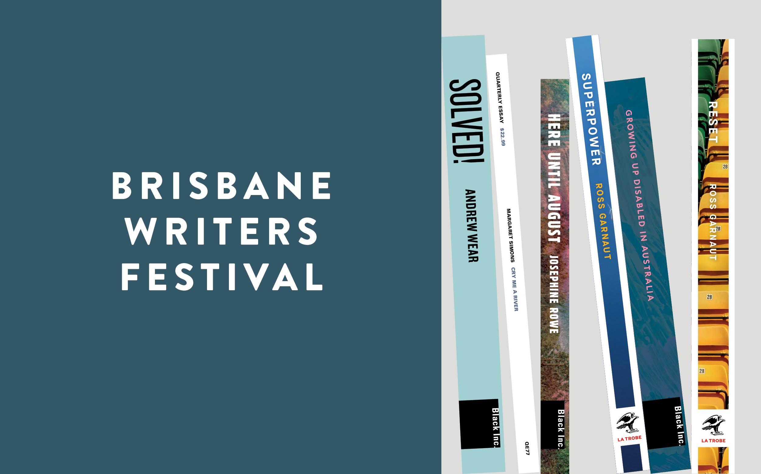 Brisbane Writers Festival program announced Black Inc.