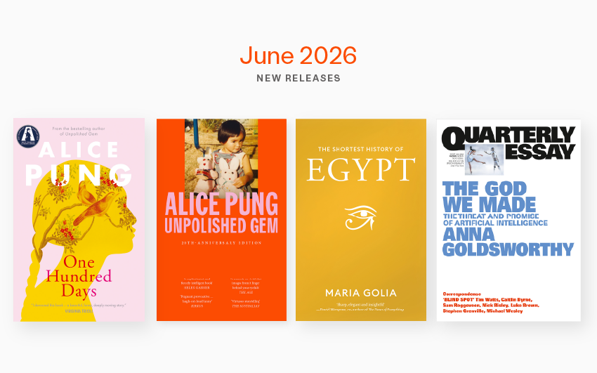 June 2026 new releases from Black Inc.