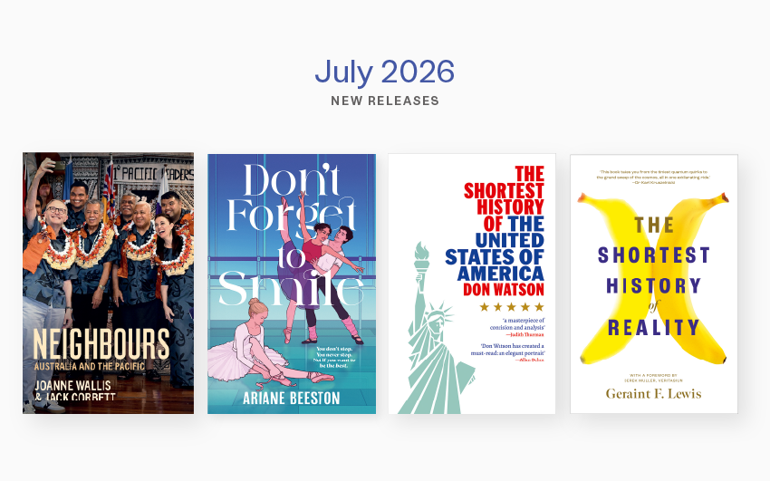 July 2026 new releases from Black Inc. July 2026 new releases from Black Inc.