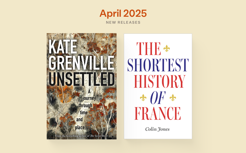 April 2025 new releases from Black Inc. April 2025 new releases from Black Inc.