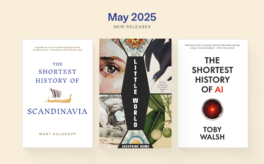 May 2025 new releases from Black Inc.