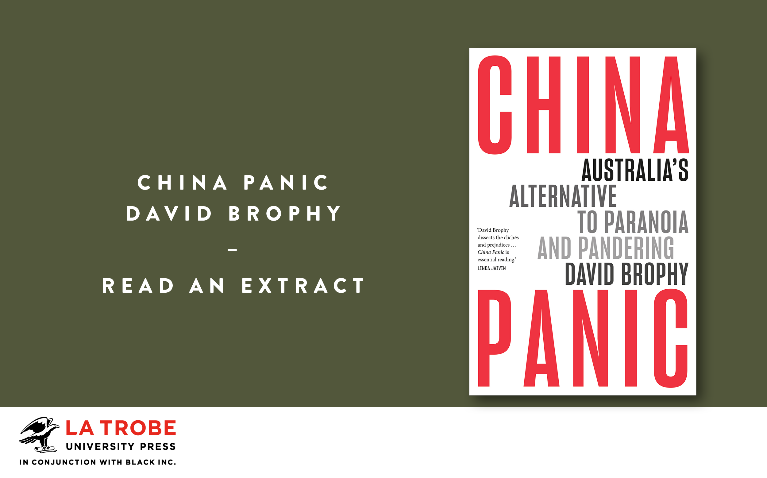 Read an extract: China Panic