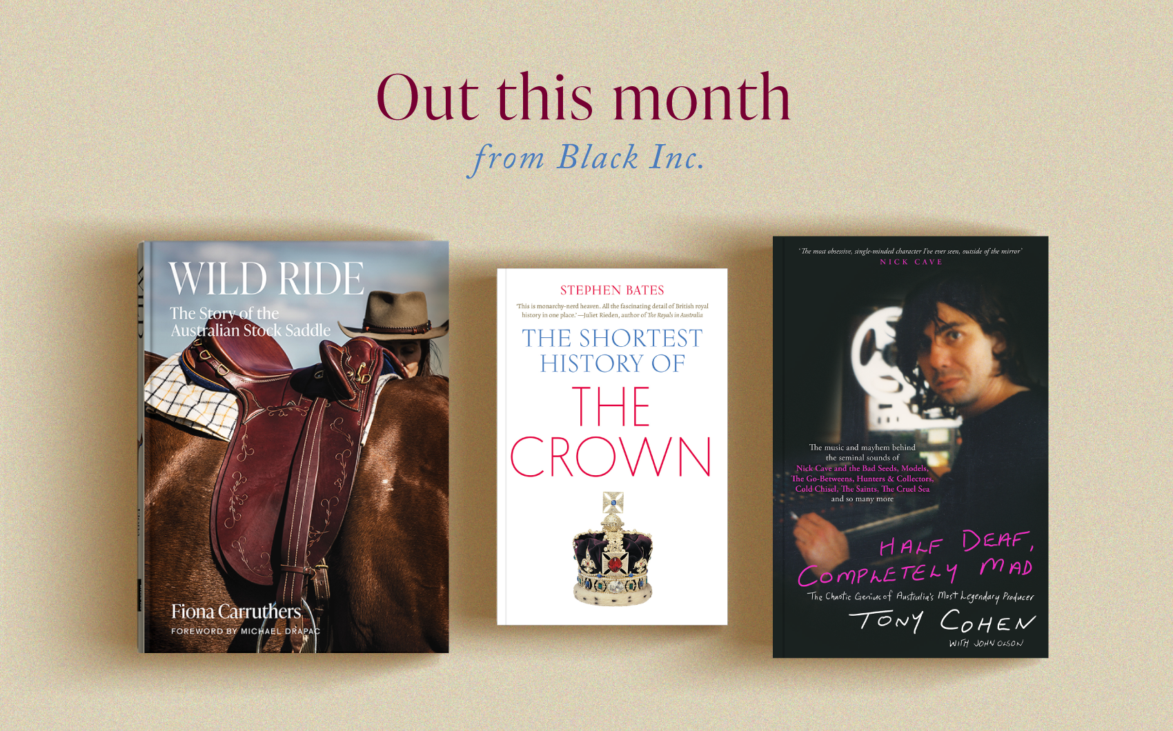 May 2023 new releases from Black Inc. May 2023 new releases from Black Inc.