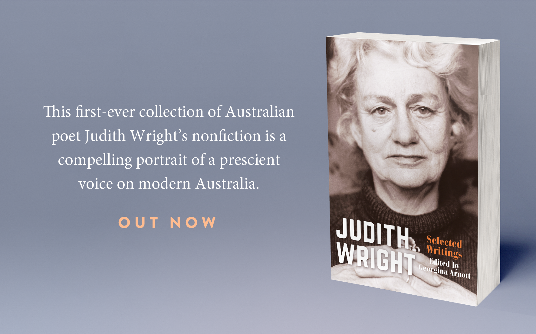 Out Now: Judith Wright: Selected Writings 
