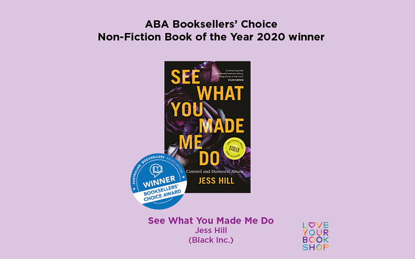 See What You Made Me Do wins ABA Booksellers’ Choice Award See What You Made Me Do wins ABA Booksellers’ Choice Award
