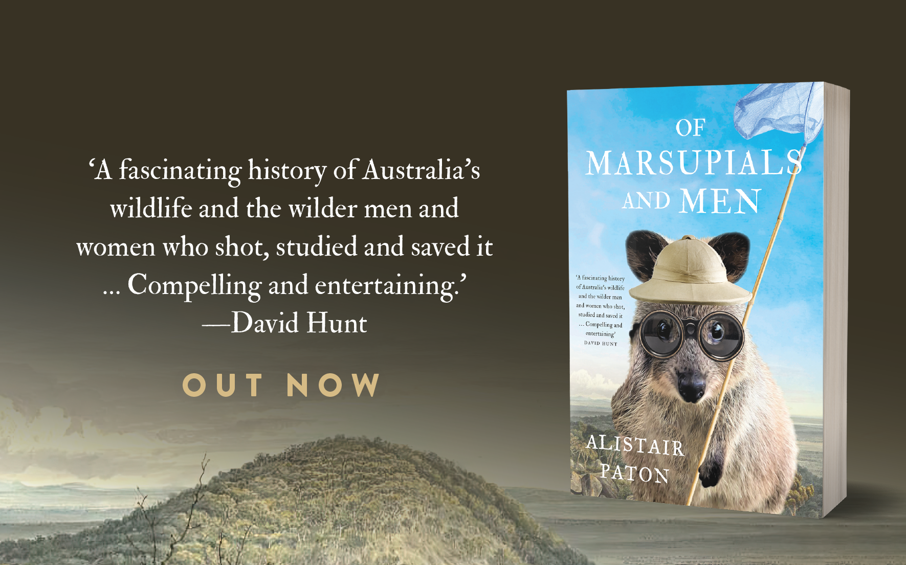 Out now: Of Marsupials and Men Out now: Of Marsupials and Men