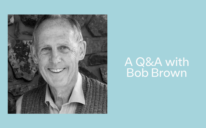 A Q&A with Bob Brown, author of Defiance