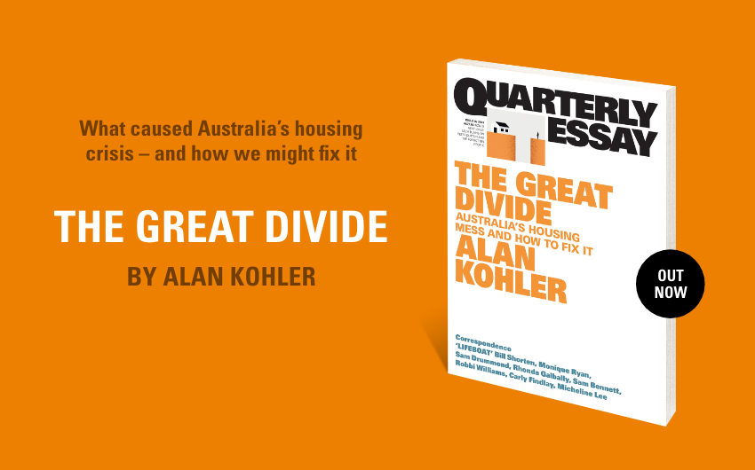 Out Now: The Great Divide by Alan Kohler