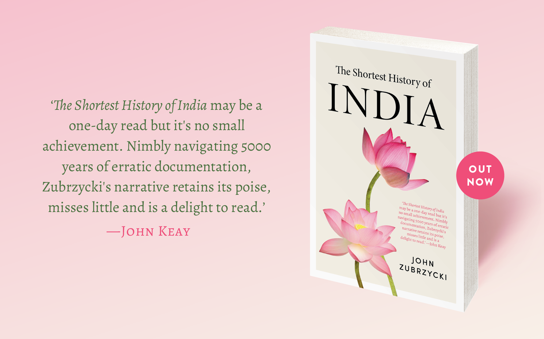 Out Now: The Shortest History of India Out Now: The Shortest History of India