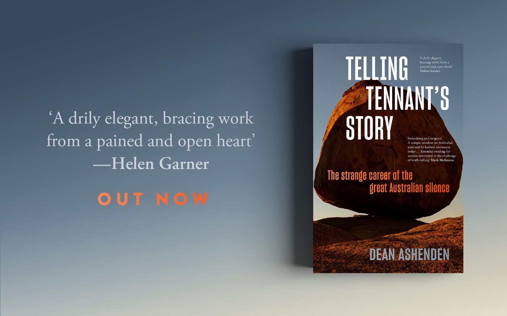 Out Now: Telling Tennant's Story 