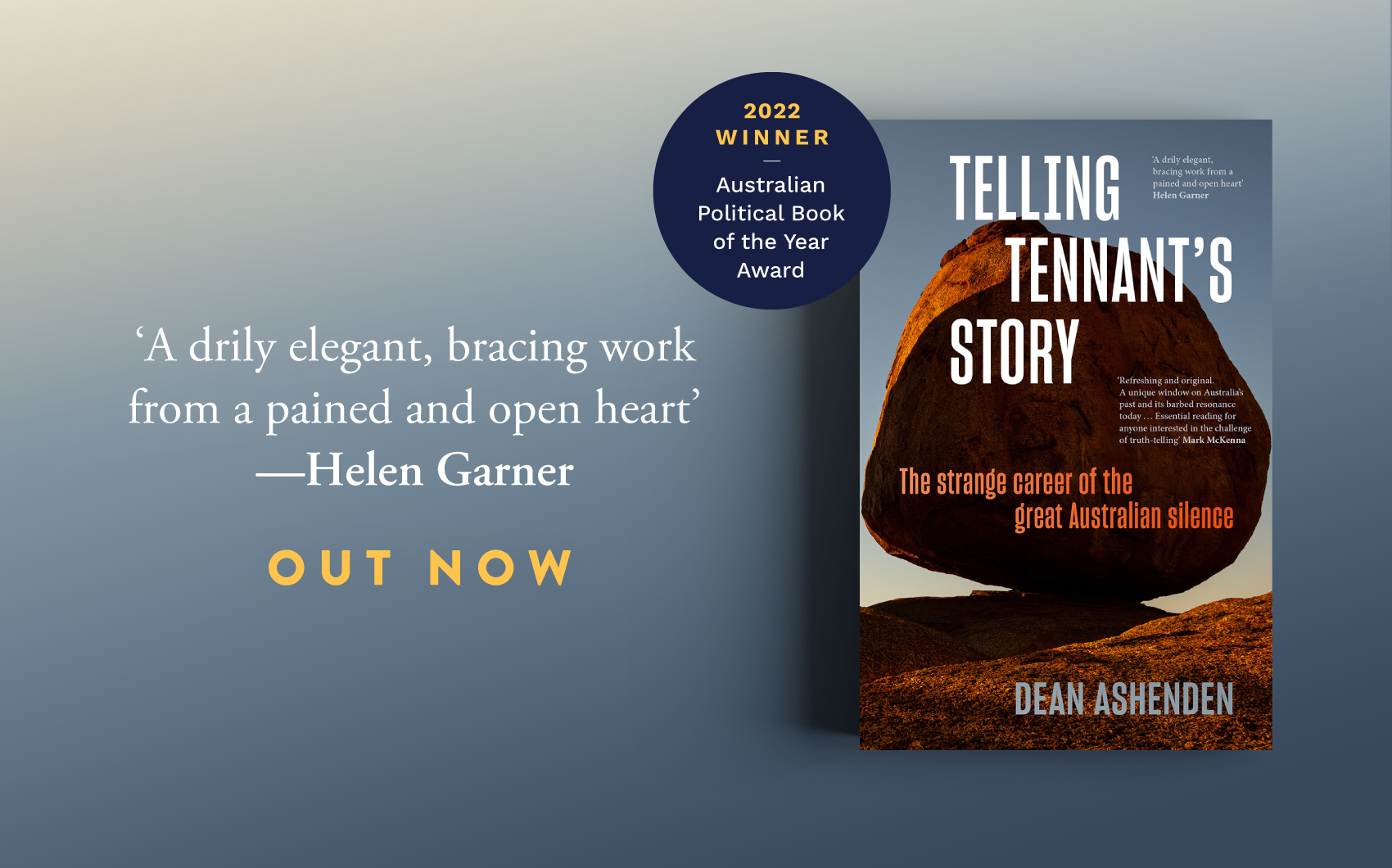 Summer of Reading: Telling Tennant’s Story Summer of Reading: Telling Tennant’s Story