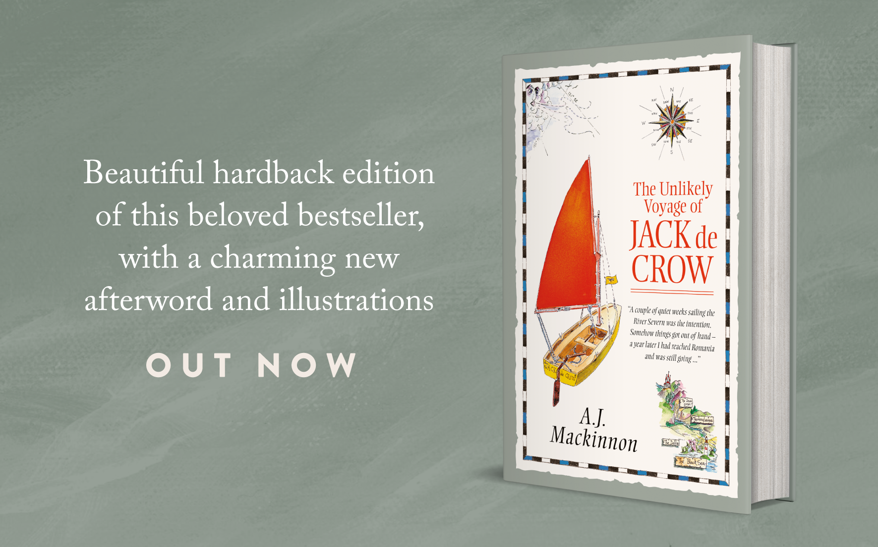 Out now: The Unlikely Voyage of Jack de Crow 