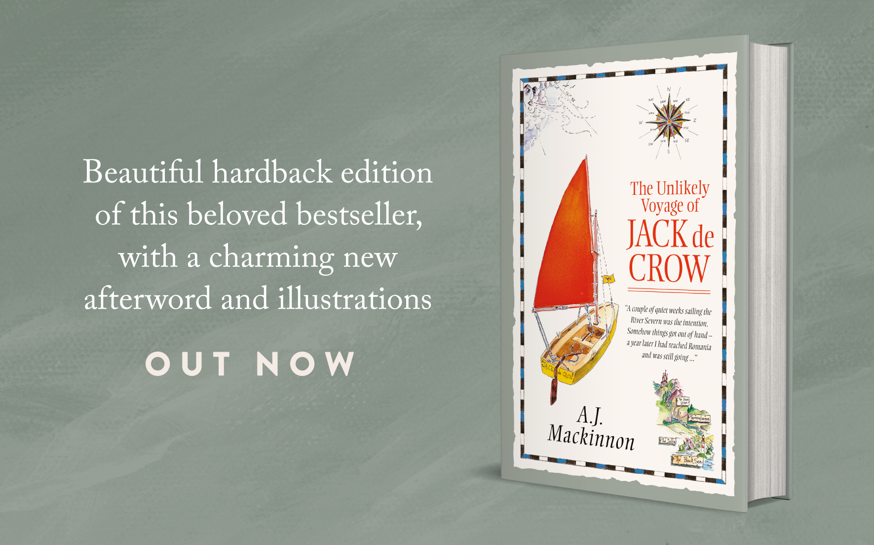 Out now: The Unlikely Voyage of Jack de Crow Out now: The Unlikely Voyage of Jack de Crow