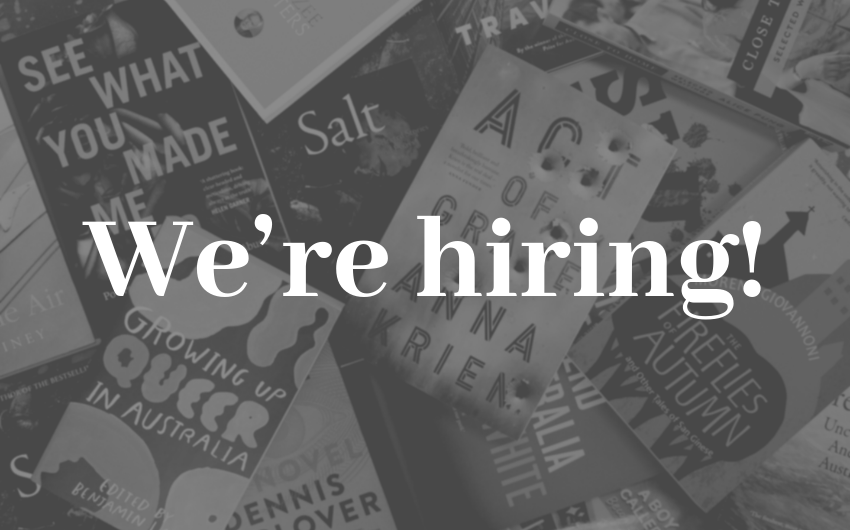 We're hiring! We're hiring!