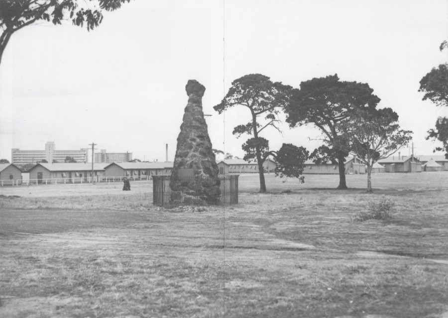Monument for the flooding of Royal Park