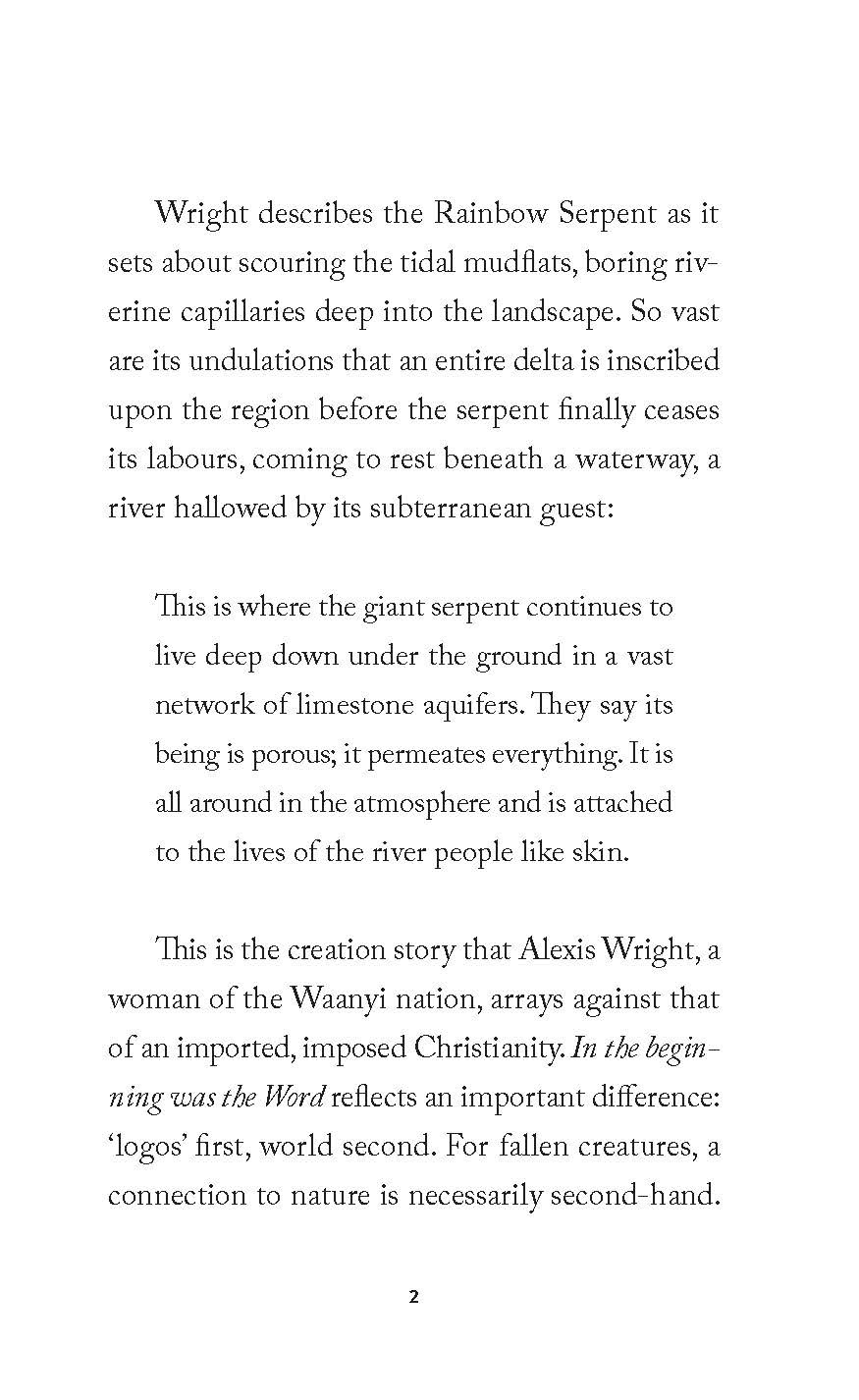 On Alexis Wright