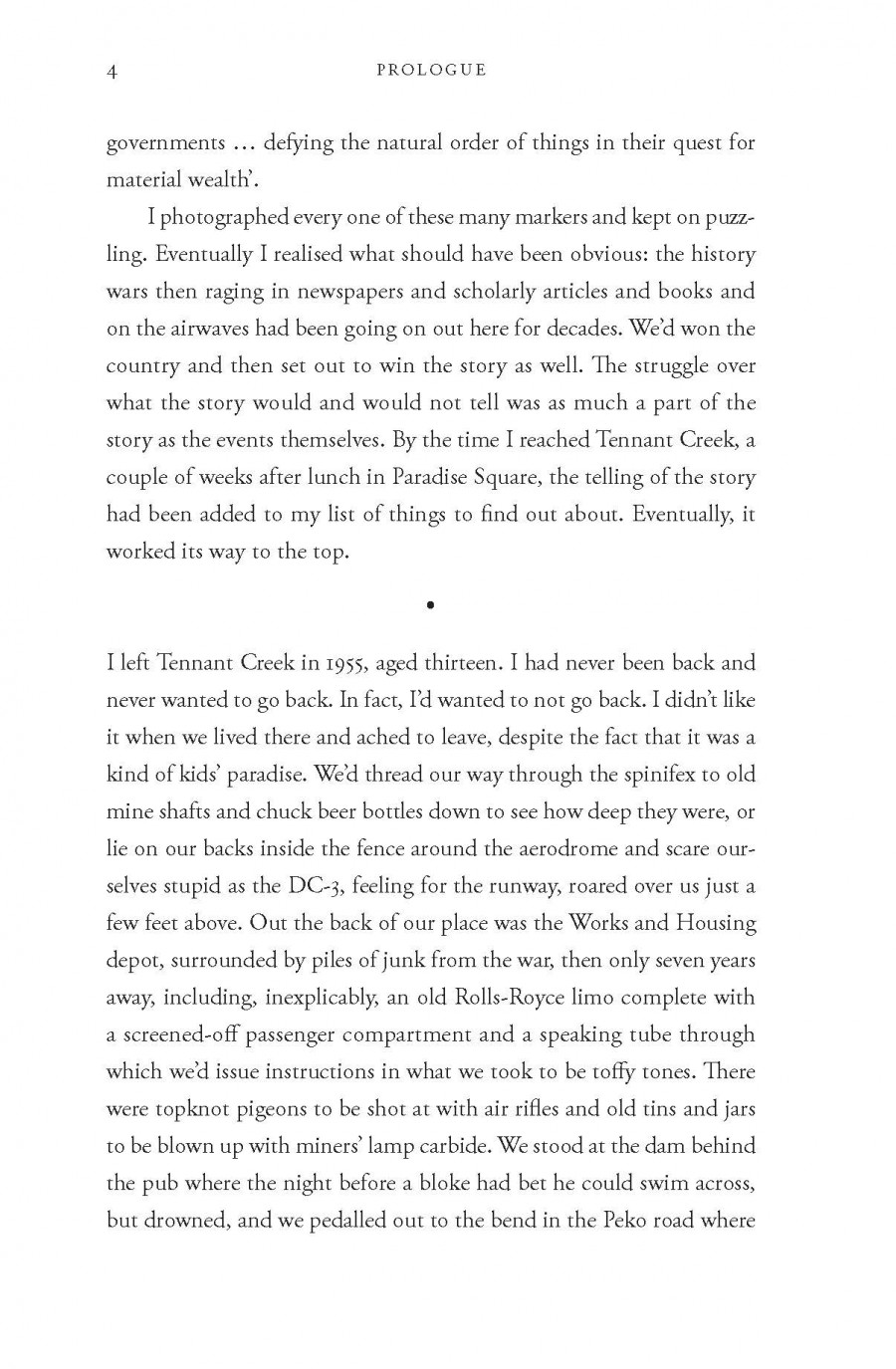 Telling Tennant’s Story