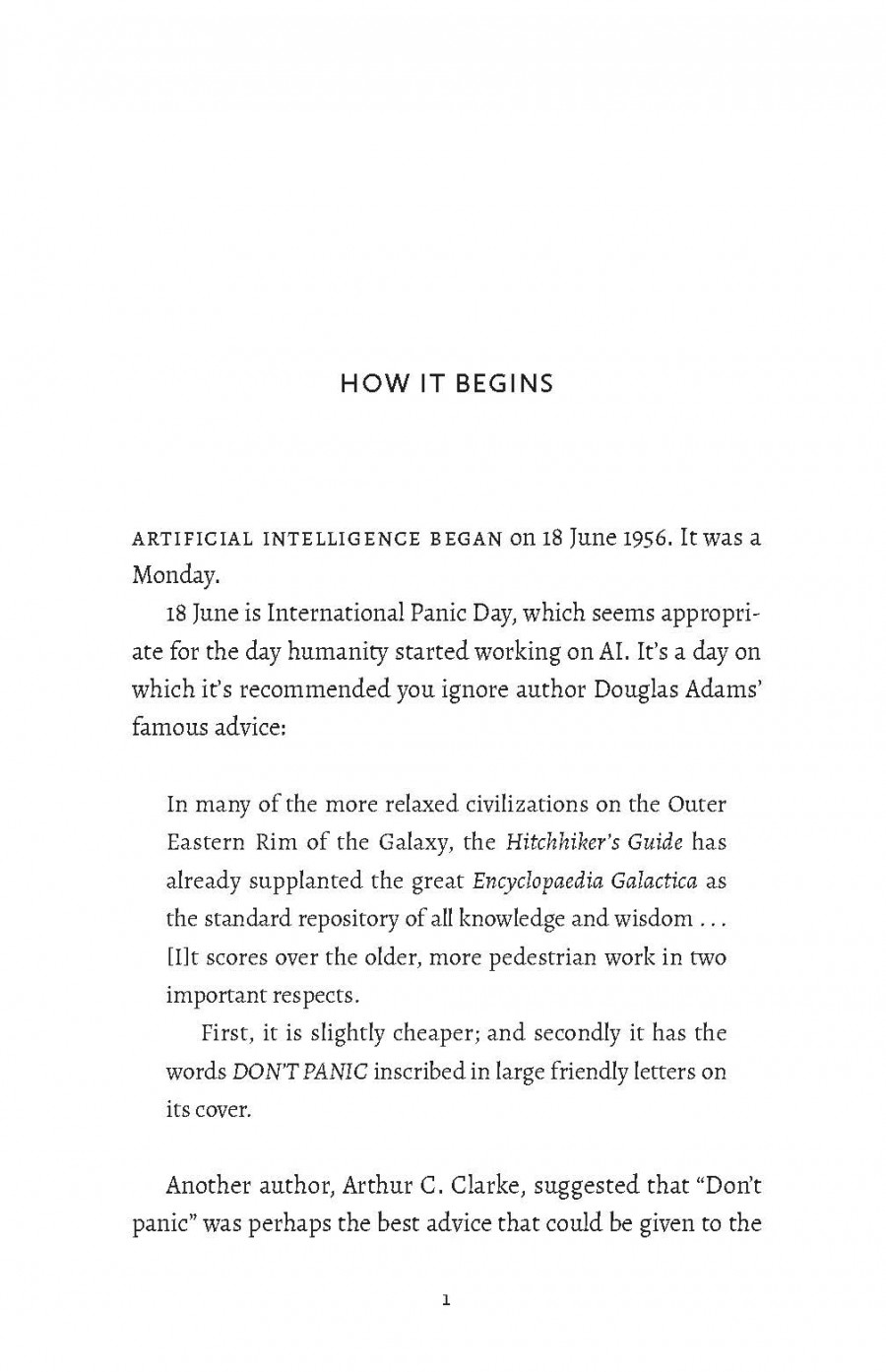 The Shortest History of AI