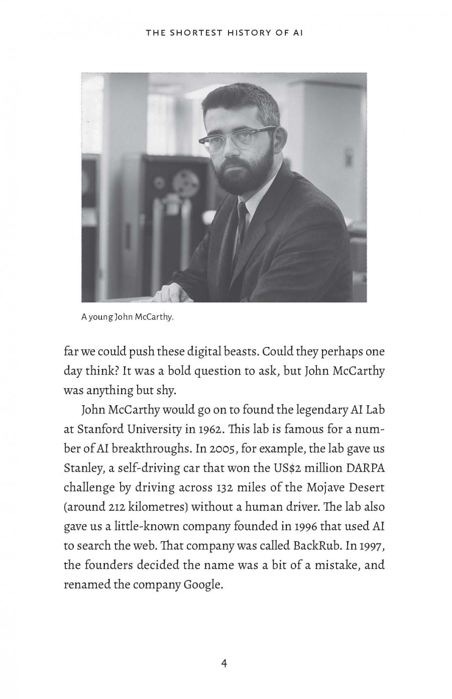 The Shortest History of AI