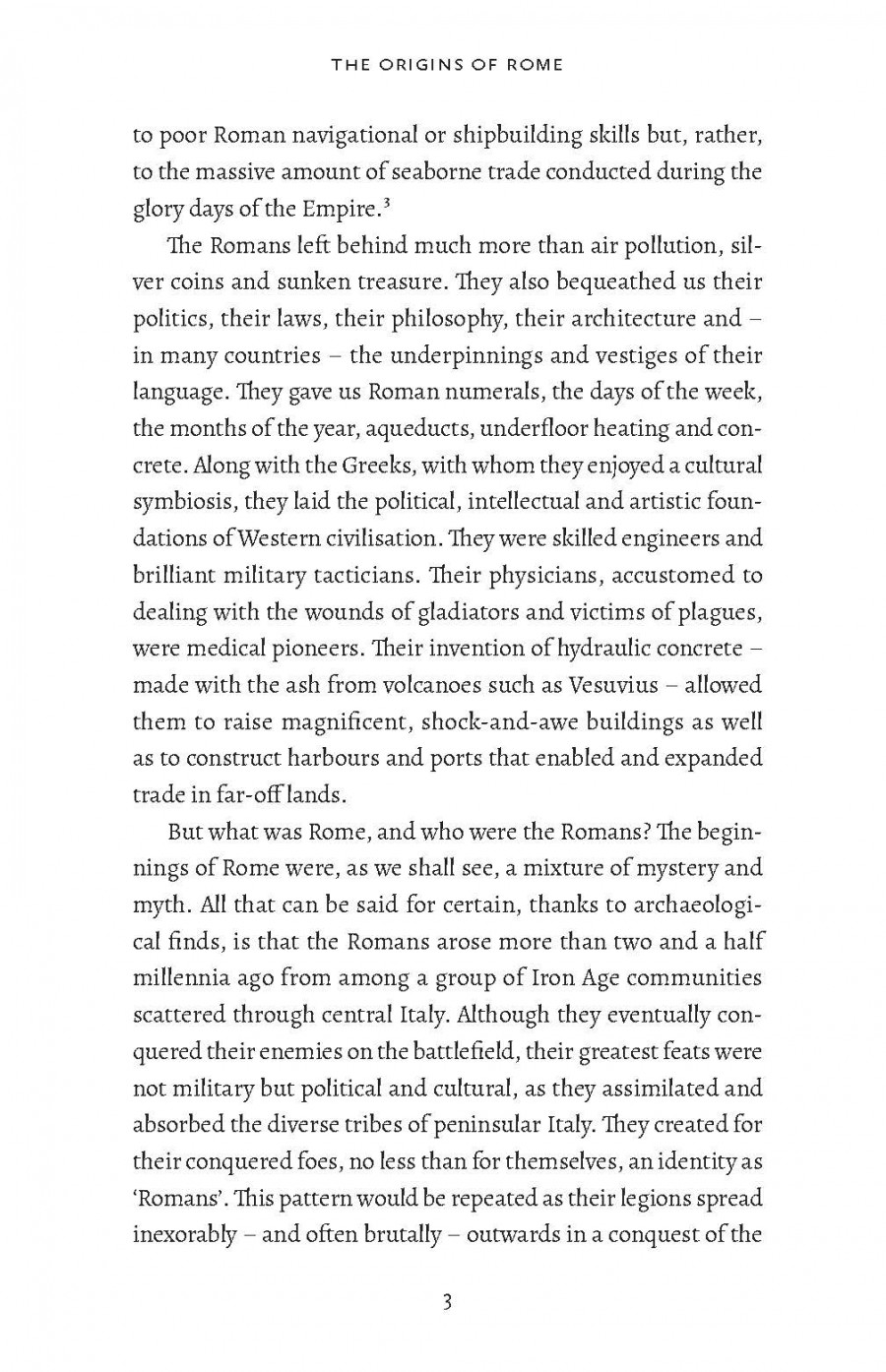 The Shortest History of Ancient Rome