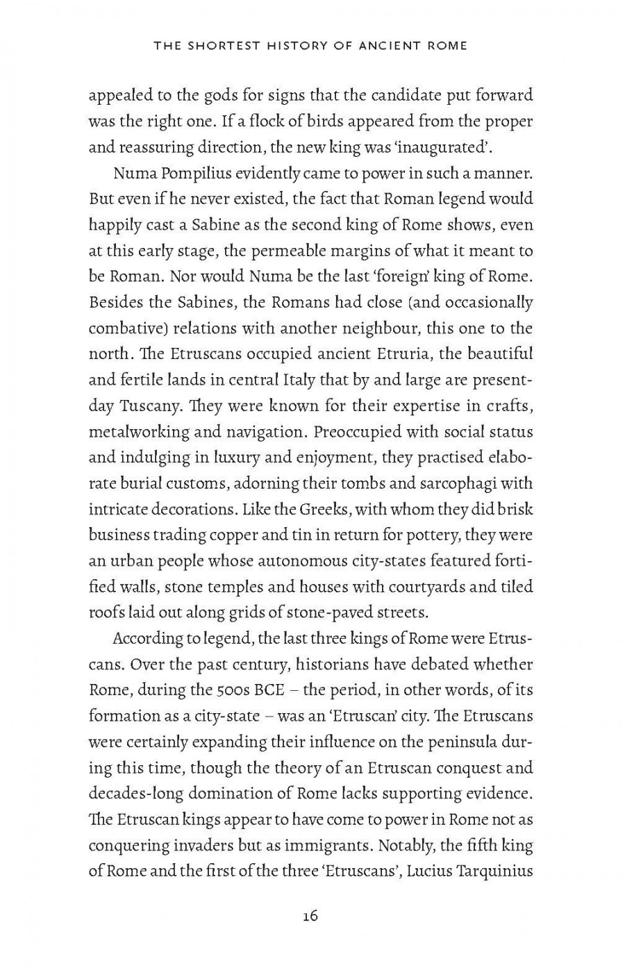 The Shortest History of Ancient Rome
