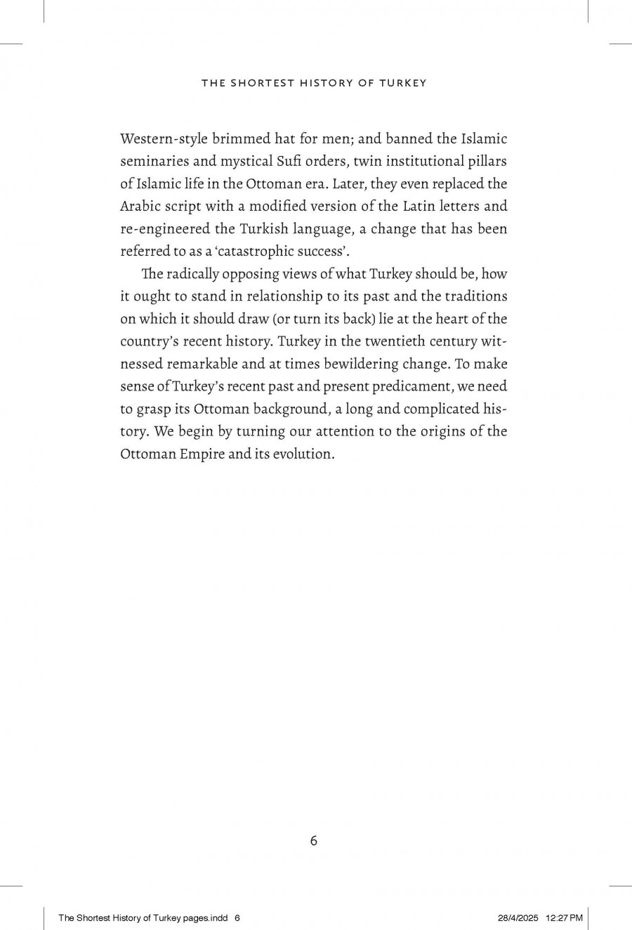 The Shortest History of Turkey