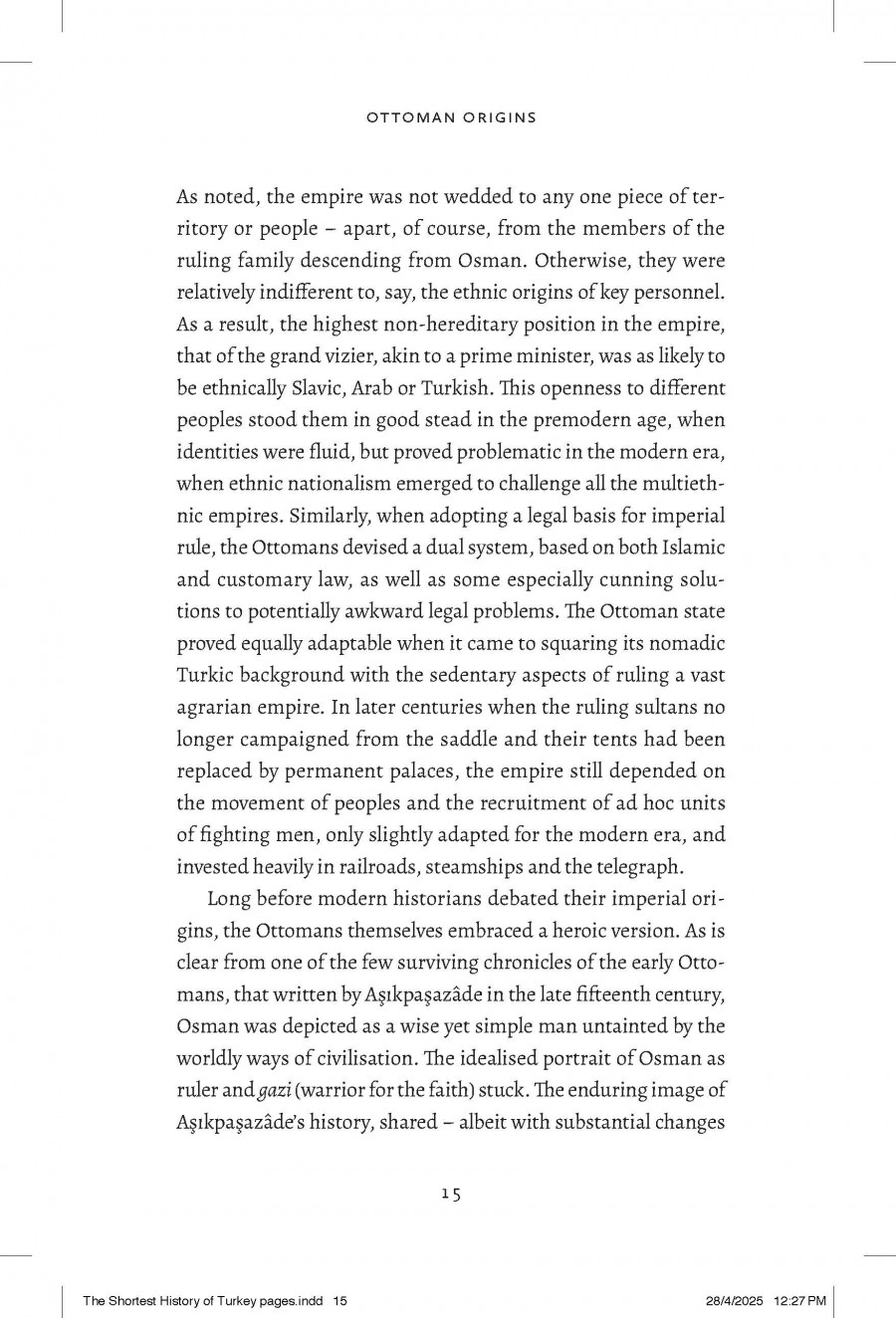 The Shortest History of Turkey