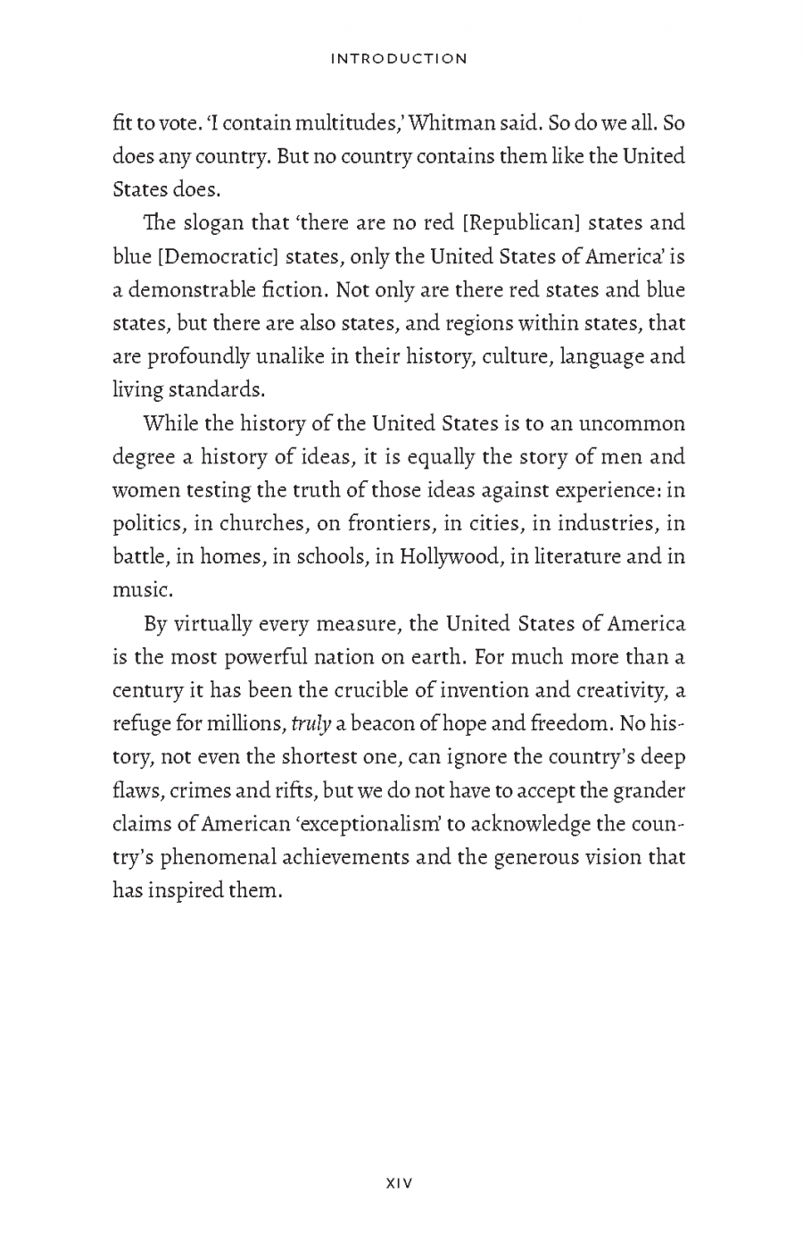 The Shortest History of the United States of America