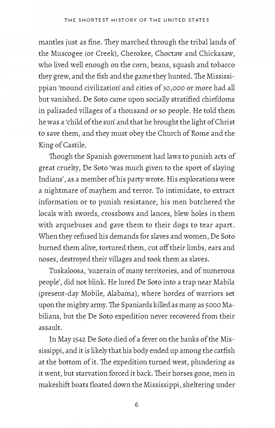 The Shortest History of the United States of America