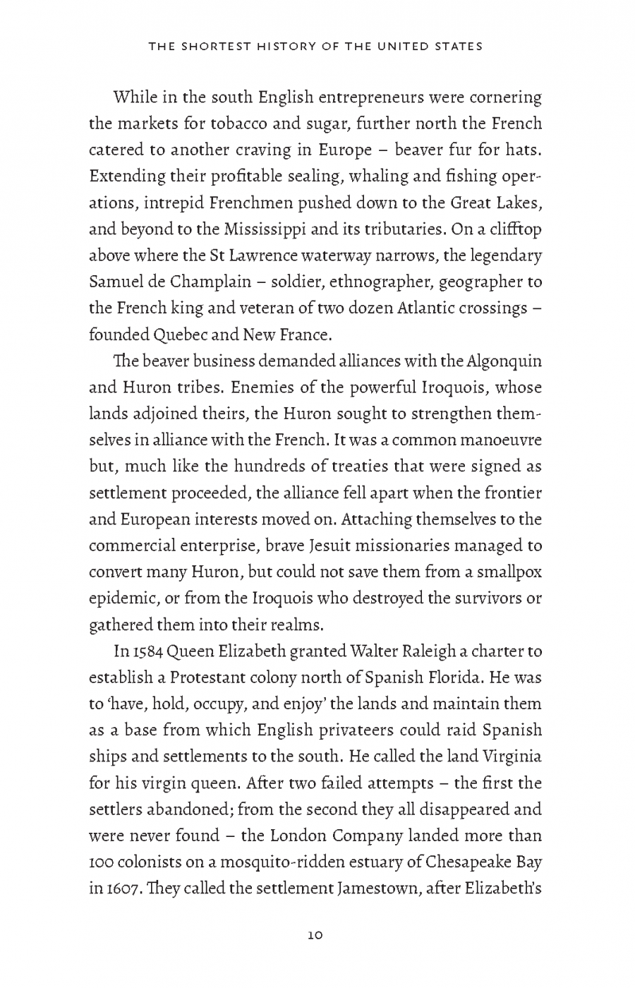 The Shortest History of the United States of America