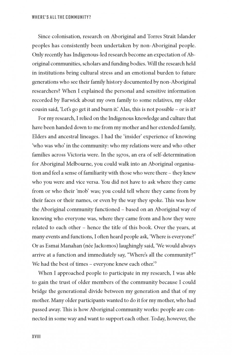 Where's All the Community?