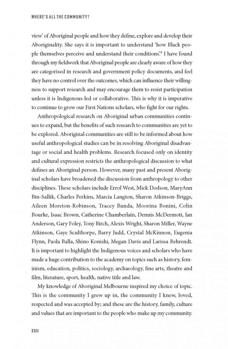 Where's All the Community?