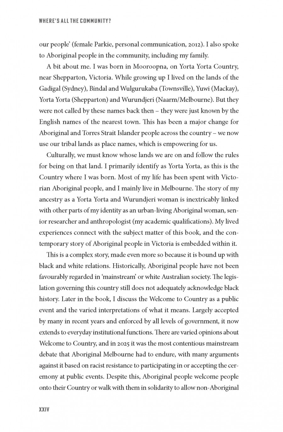 Where's All the Community?