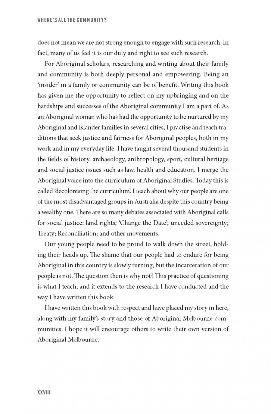 Where's All the Community?