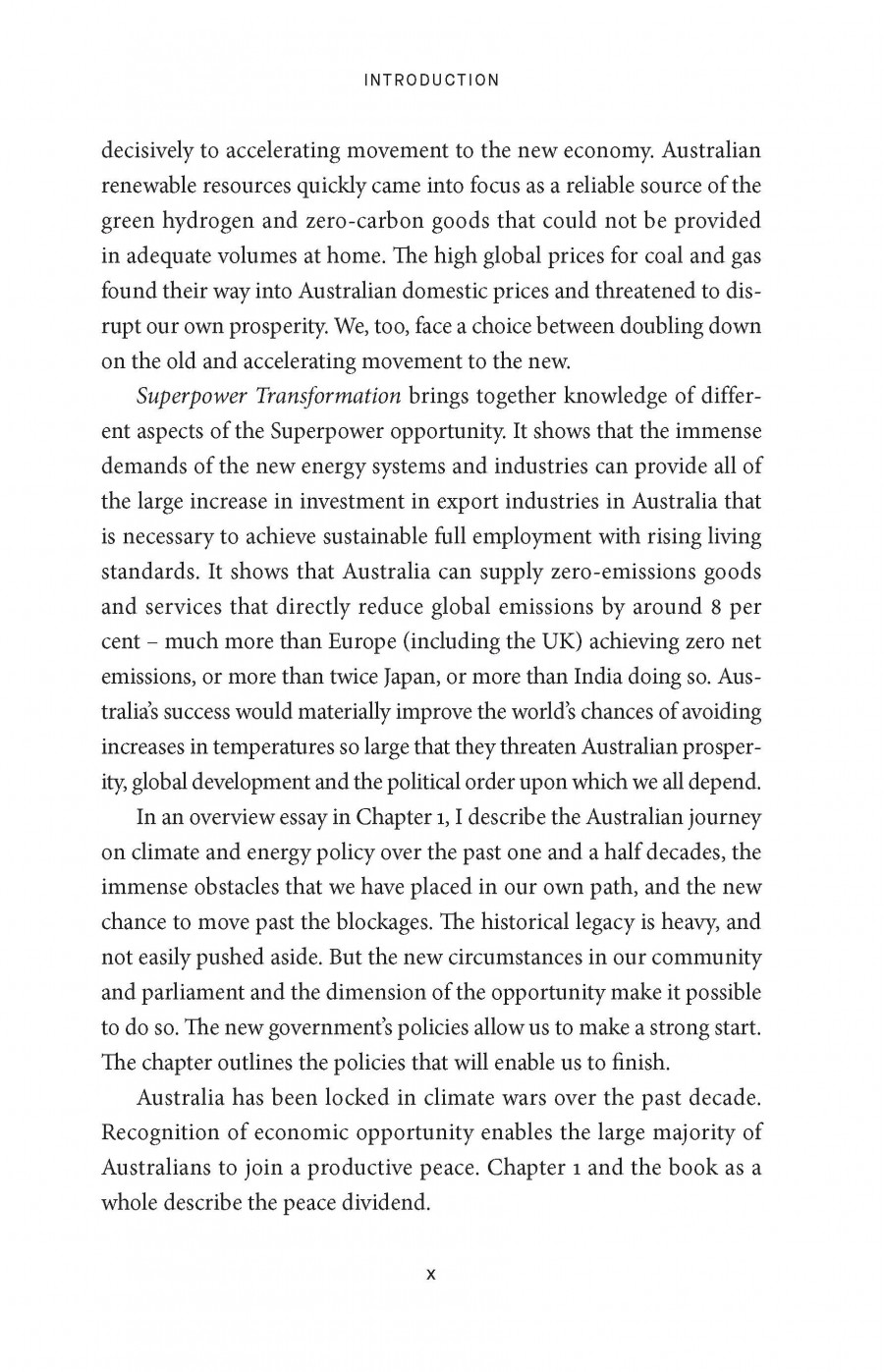 The Superpower Transformation