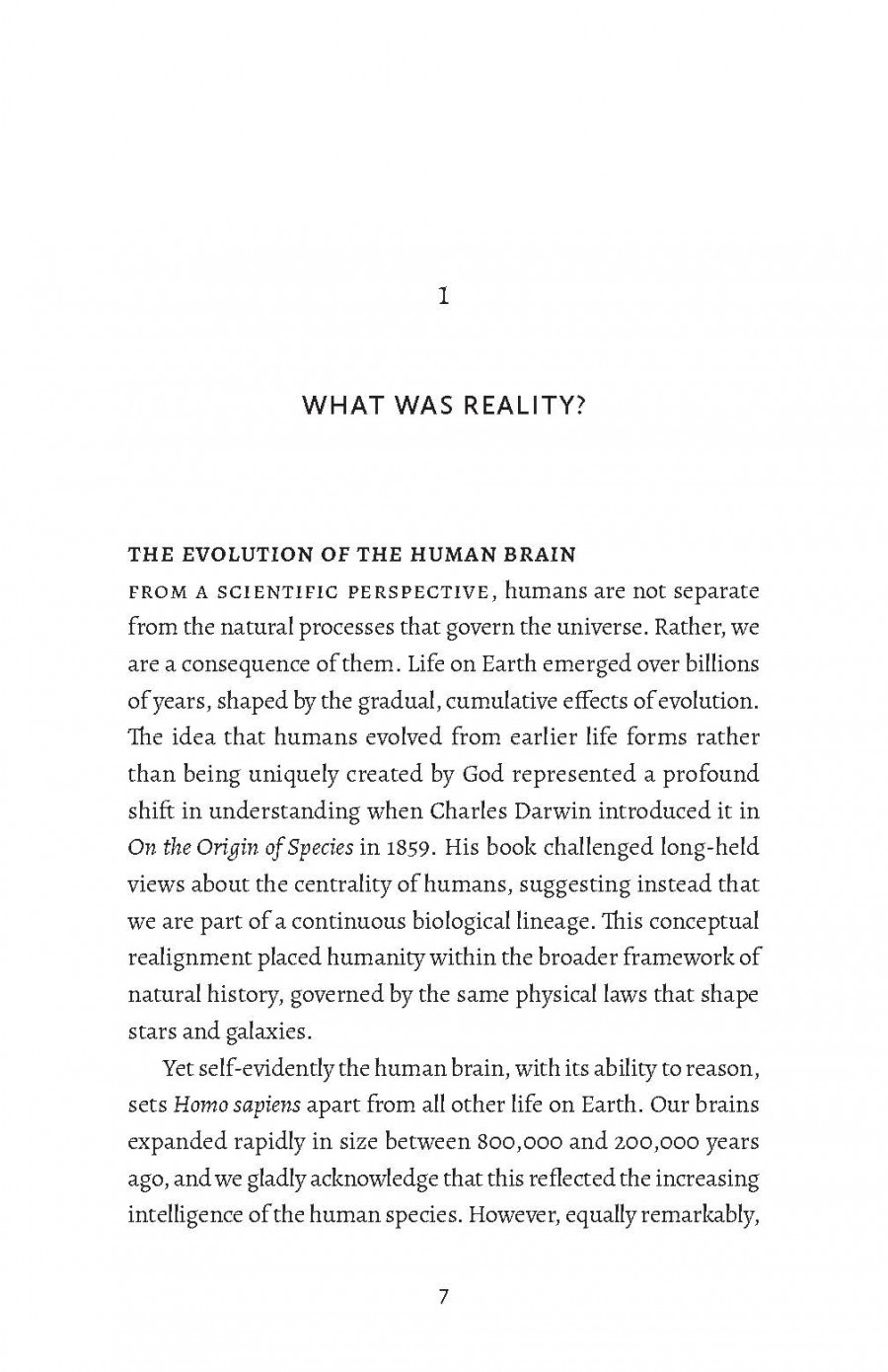 The Shortest History of Reality The Shortest History of Reality