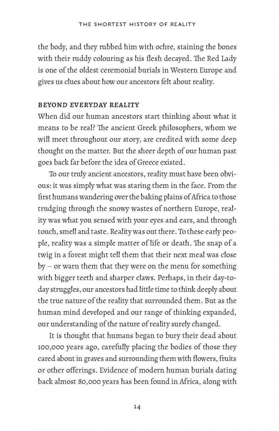 The Shortest History of Reality The Shortest History of Reality