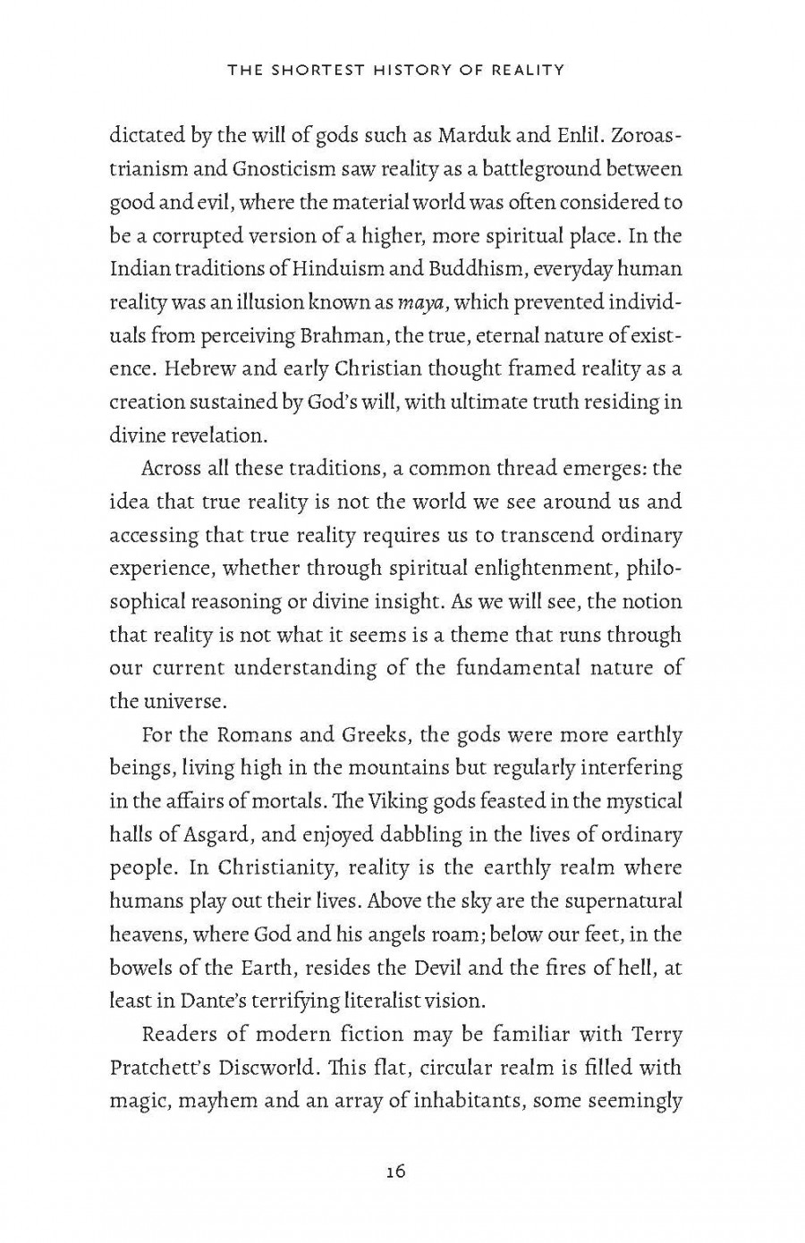 The Shortest History of Reality The Shortest History of Reality
