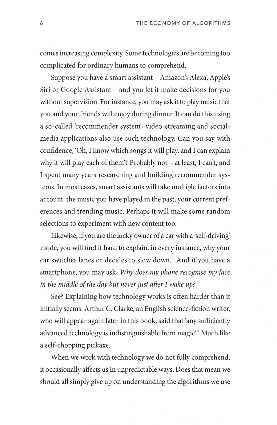 The Economy of Algorithms