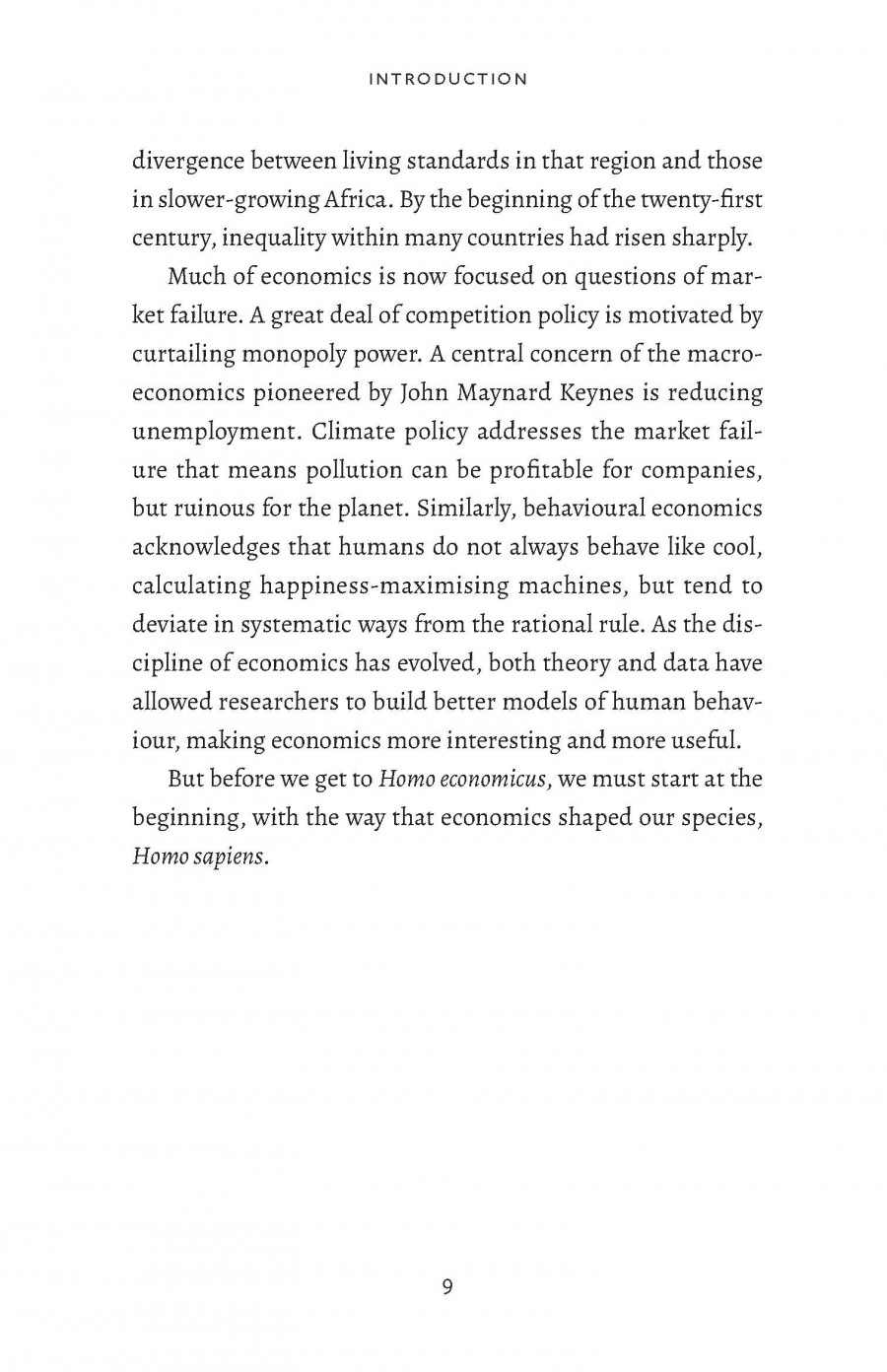 The Shortest History of Economics
