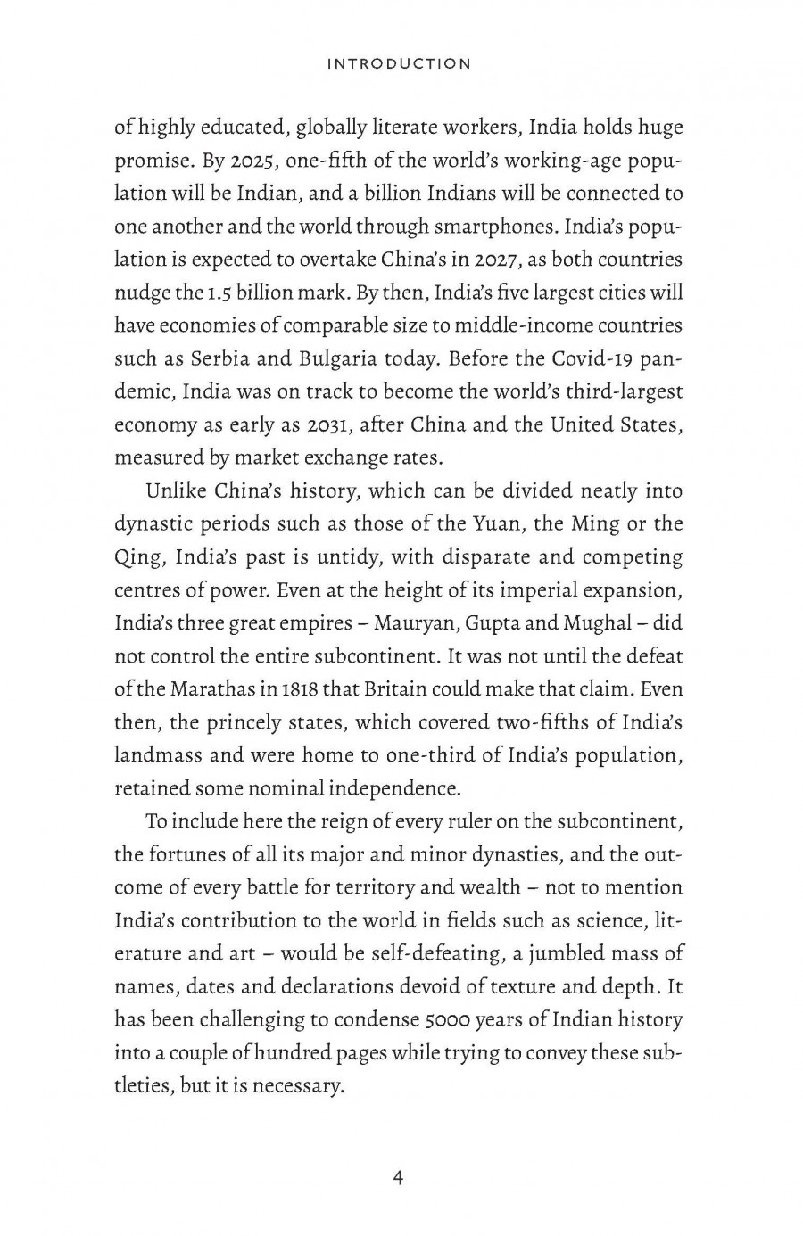 The Shortest History of India