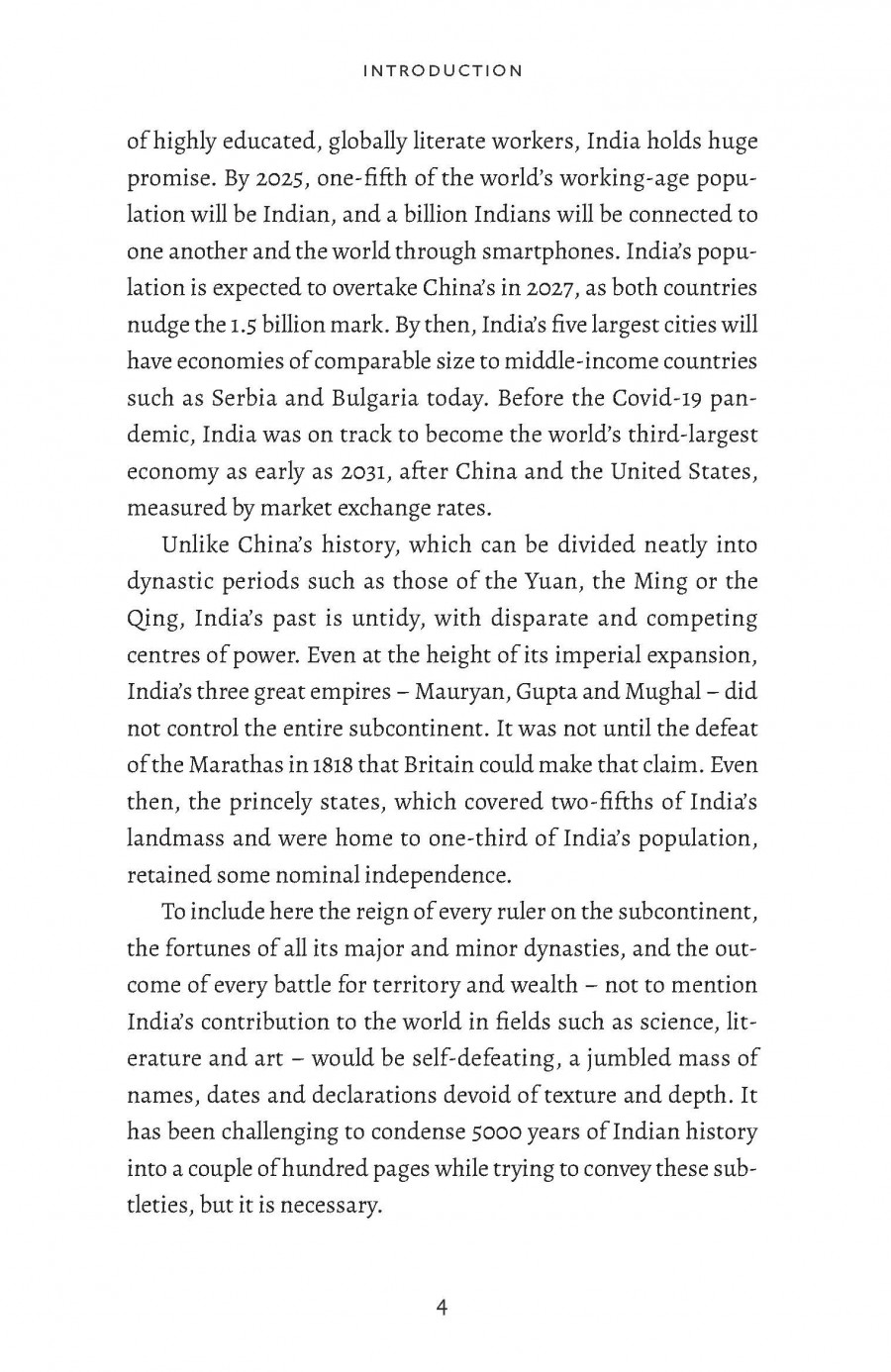 The Shortest History of India