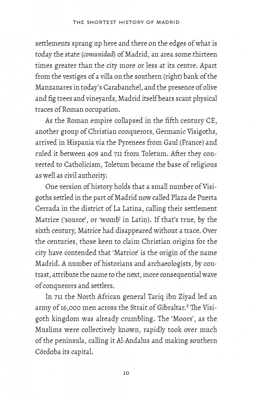The Shortest History of Madrid